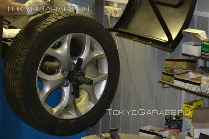 Шиномонтаж Mazda (Мазда). Фото 4