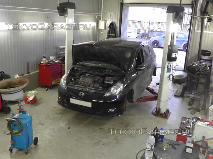 Шиномонтаж Honda Jazz (Джаз). Фото 3