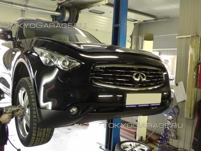 Шиномонтаж Infiniti FX37. Фото 3