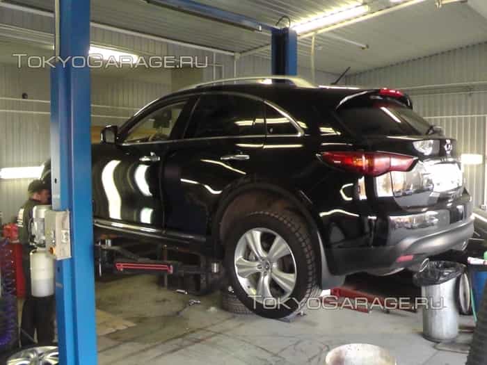 Шиномонтаж Infiniti FX37. Фото 4