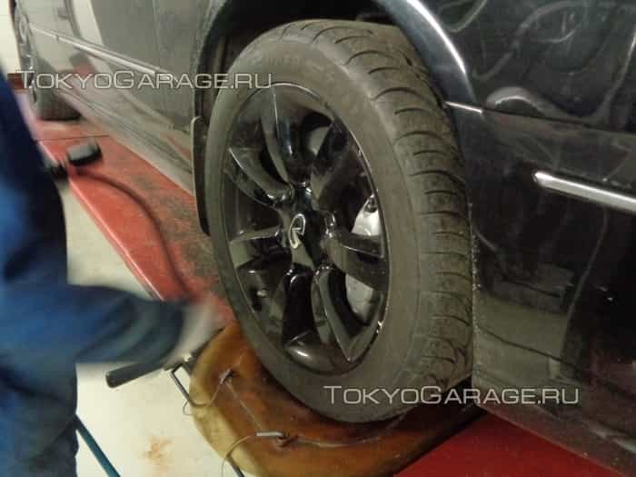Шиномонтаж Infiniti Q45. Фото 14