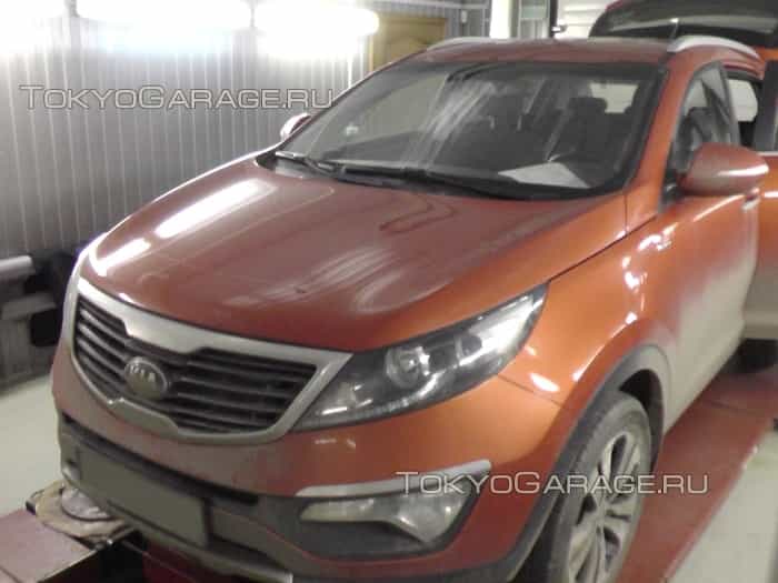 Диагностика двигателя Kia Sportage (Спортейдж). Фото 2