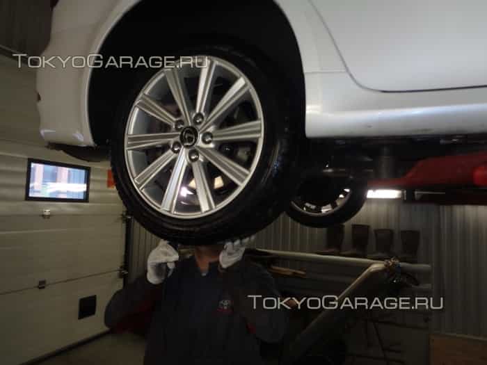 Шиномонтаж Lexus IS250. Фото 4