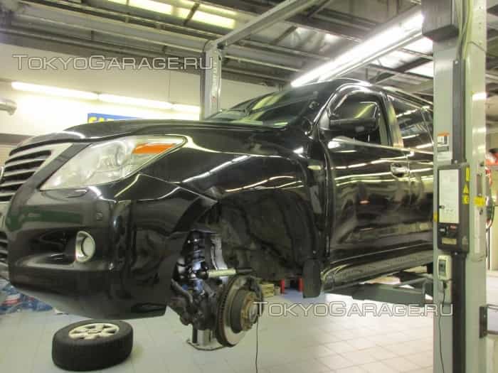 Шиномонтаж Lexus LX. Фото 4