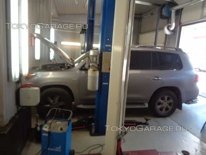 Шиномонтаж Lexus LX570. Фото 1
