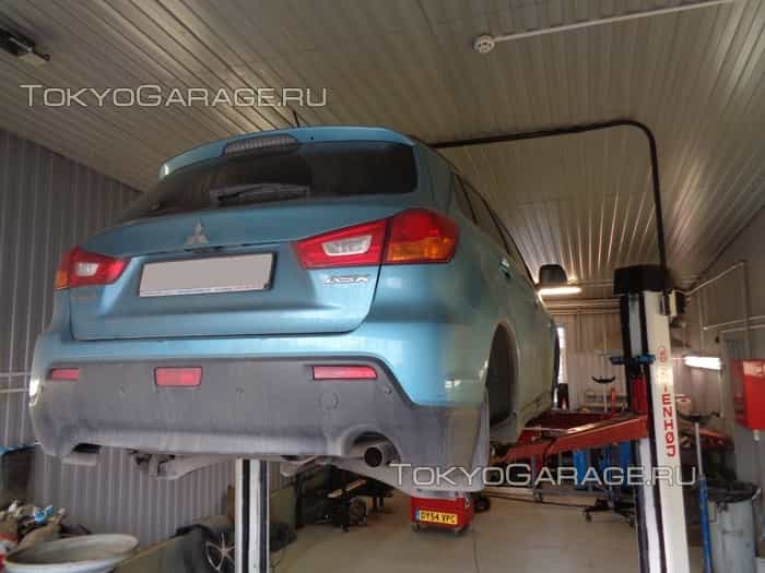 Шиномонтаж Mitsubishi ASX (АСХ). Фото 1
