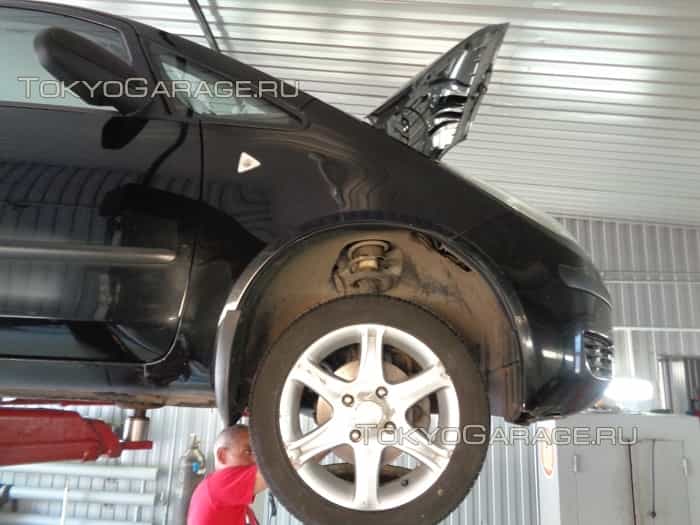 Шиномонтаж Mitsubishi Colt (Кольт). Фото 8