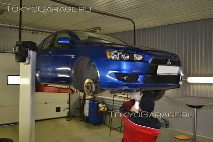 Шиномонтаж Mitsubishi Lancer (Лансер). Фото 1
