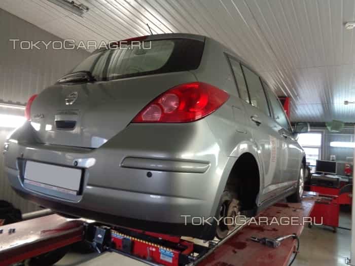 Шиномонтаж Nissan Tiida (Тиида). Фото 5