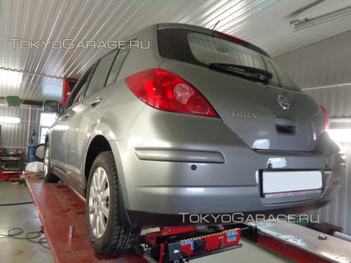 Шиномонтаж Nissan Tiida (Тиида). Фото 6