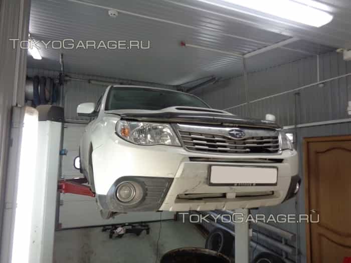 Шиномонтаж Subaru Forester (Форестер). Фото 1