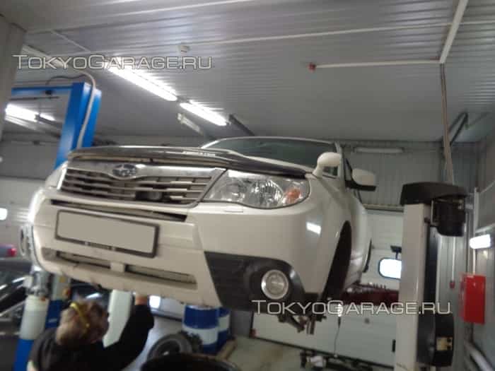 Шиномонтаж Subaru Forester (Форестер). Фото 2