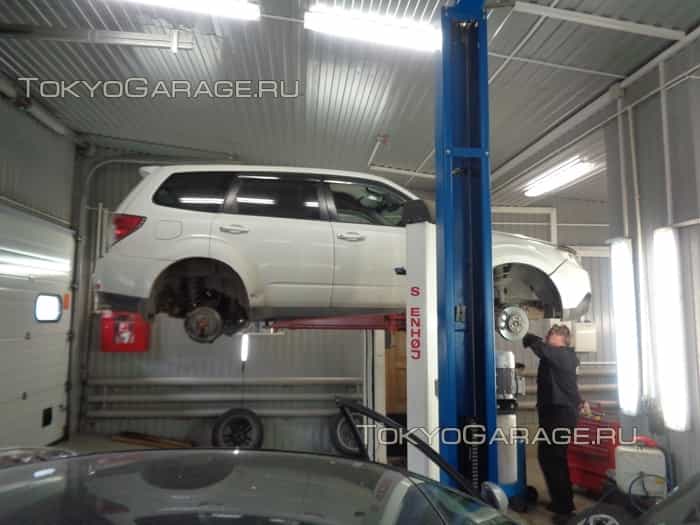 Шиномонтаж Subaru Forester (Форестер). Фото 4