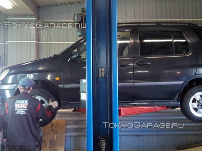 Шиномонтаж Toyota Raum (Раум). Фото 2